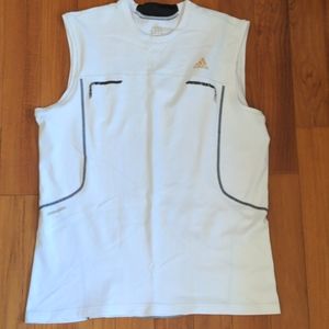 Adidas cutoffs sleeveless shirt